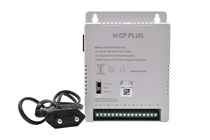 SMPS CP PLUS 8CH 12V 10AMP