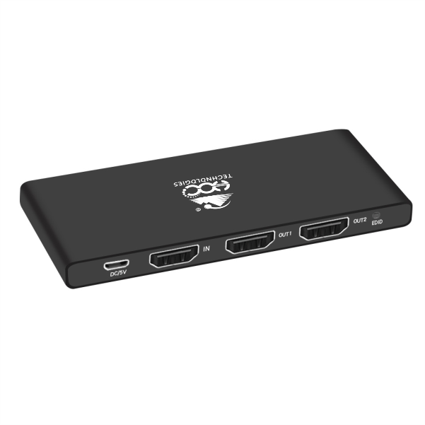 SPLITTER HOC HDMI 2PORT 4K HHSP-2P4K