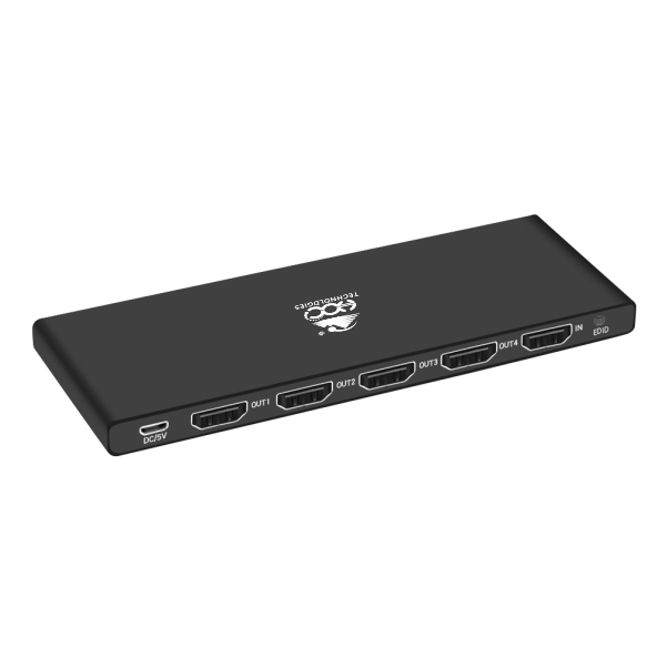 SPLITTER HOC HDMI 4PORT 4K HHSP-4P4K
