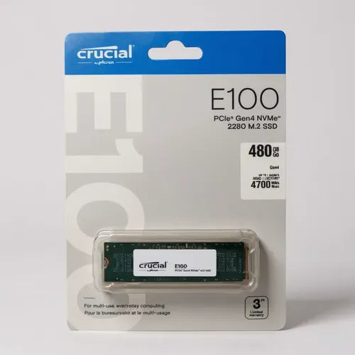 SSD CRUCIAL NVME E100 48GB