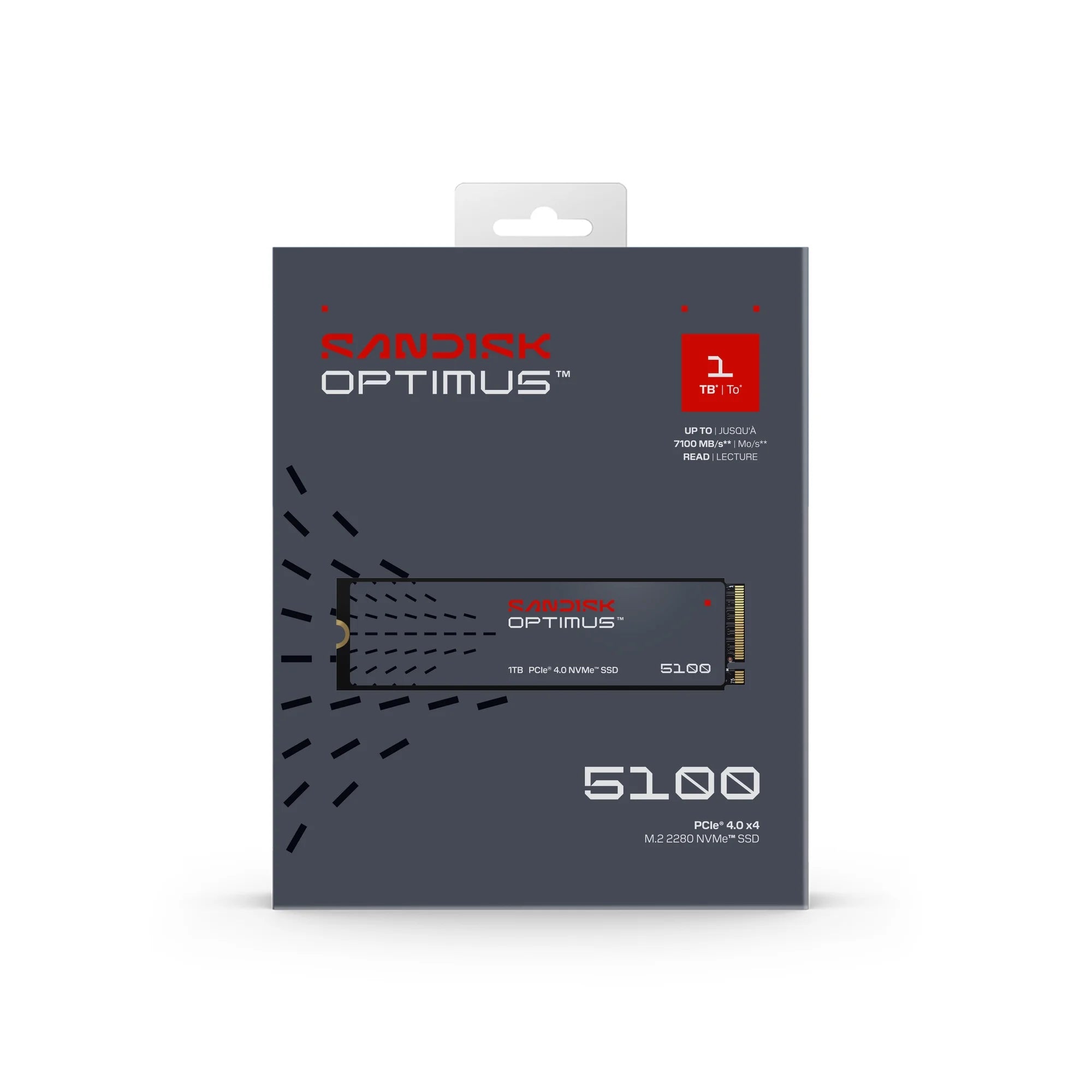 SSD SANDISK NVME OPTIMUS  5100 500GB