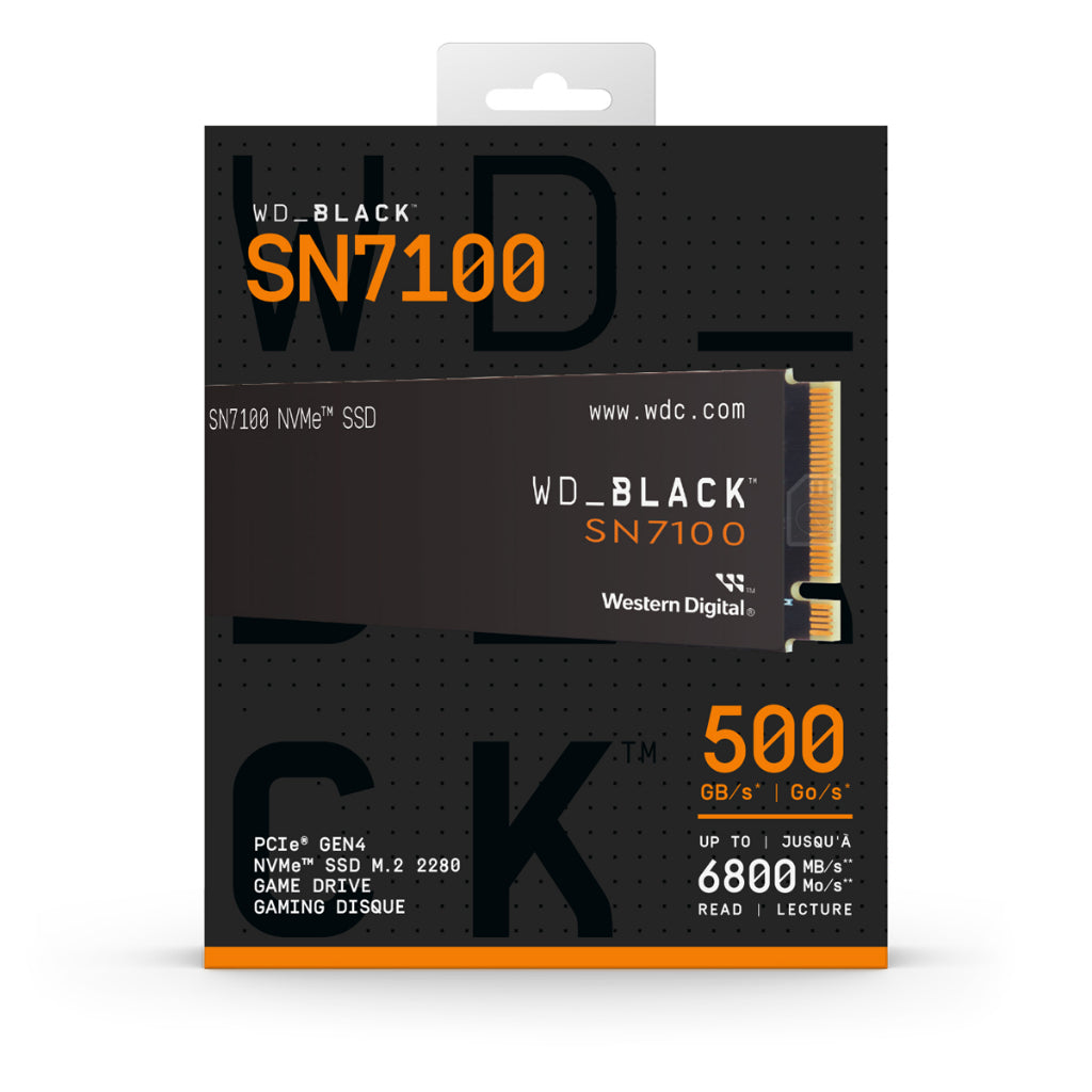 SSD WD BLACK SN7100 NVME  500GB