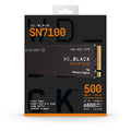 SSD WD BLACK SN7100 NVME  500GB