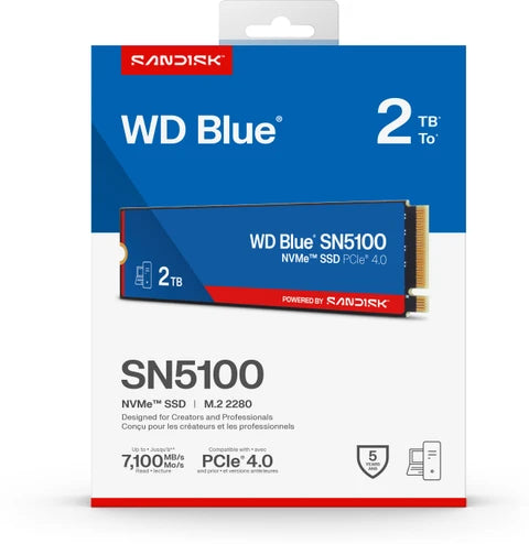 SSD WD BLUE SN5100 NVME 2TB