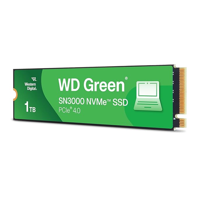 SSD WD GREEN SN3000 NVME 1TB