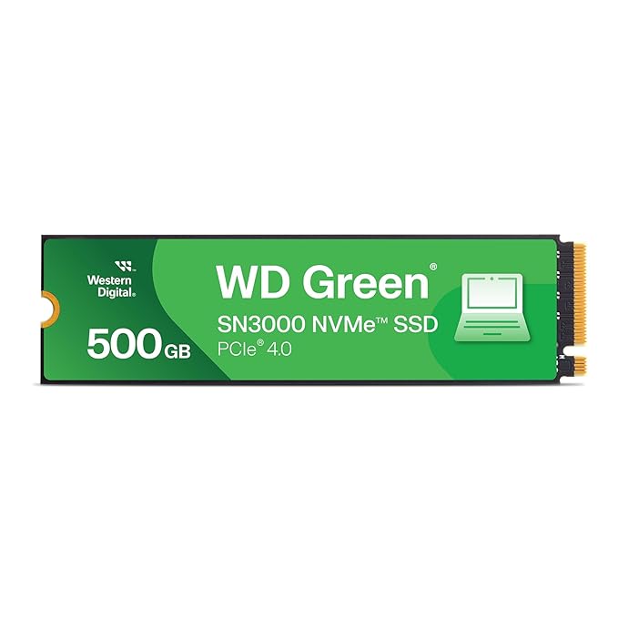 SSD WD GREEN  SN3000 NVME 500GB