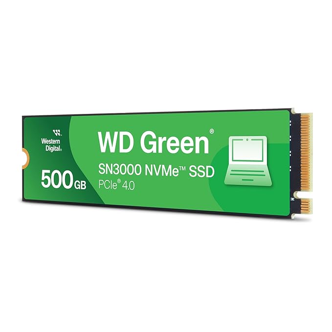 SSD WD GREEN  SN3000 NVME 500GB