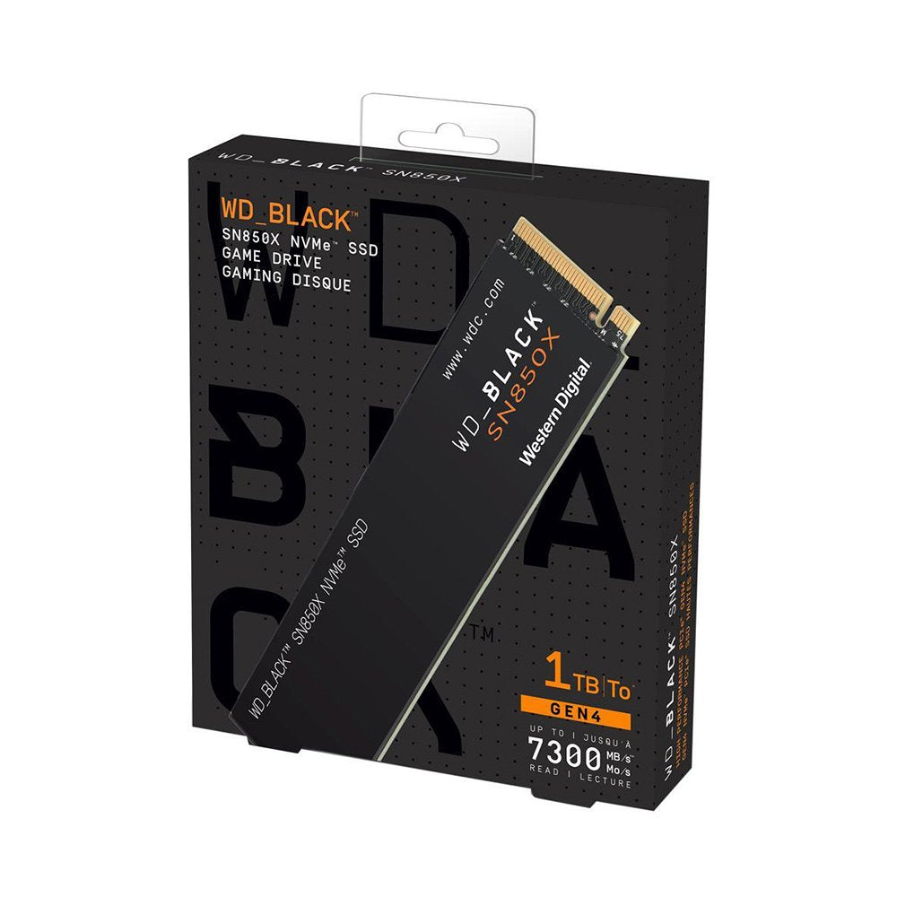 SSD WD BLACK GAMING SN850X NVME 1TB
