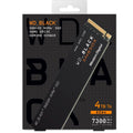 SSD WD BLACK SN850X NVME 4TB