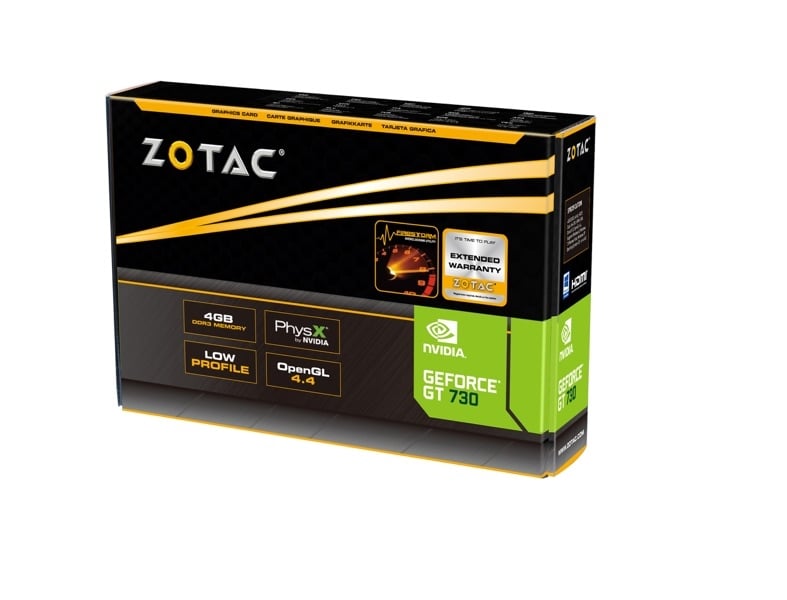 ZOTAC GT730 4G D3 GRAPHICS CARD