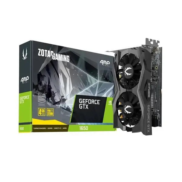 ZOTAC GTX1650 AMP CORE 4GB DDR6 GRAPHICS CARD