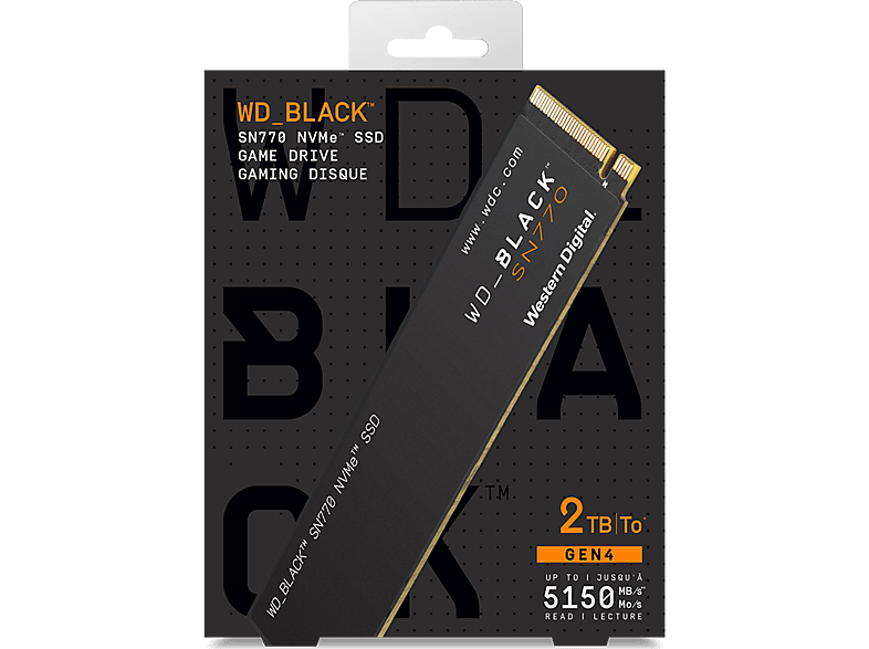 SSD WD BLACK SN770 NVME 2TB